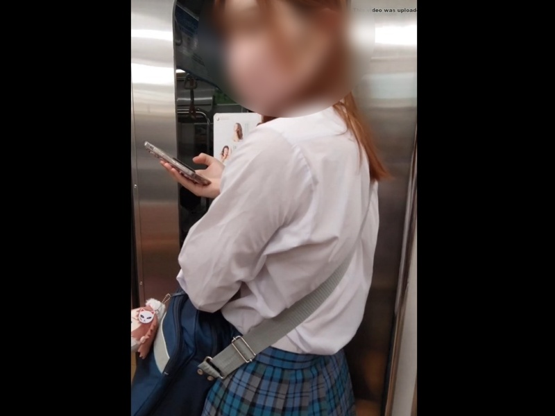 [Voyeur Video] Watch this controversial footage of a schoolgirl in uniform being secretly filmed on her way home from school—only to catch the voyeur in the act...