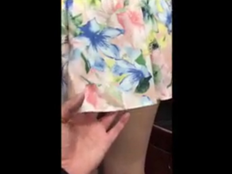 [Voyeur Video] Dangerous Individual: "I Tried Lifting a Beautiful Woman's Skirt at the Station" → Here's the Video That Was Immediately Deleted from Social Media