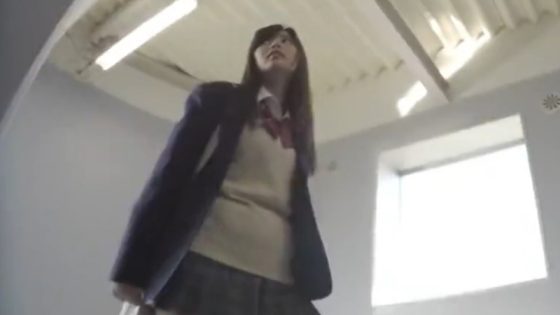 【盗撮動画】クラスで1番可愛いアイドル顔女子生徒さん、下校中に何者かによって生パンを盗み撮られる